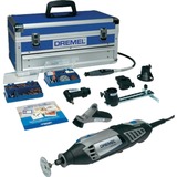Dremel Multitool 4000 Platinum multifunctioneel gereedschap Zwart/grijs, + 120 accessoires & Luxe opbergkoffer