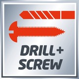 EINHELL Accu boor-/schroefmachine TE-CD 18 Li E Solo schroeftol Rood/zwart, Accu en oplader niet inbegrepen