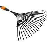 Fiskars QuikFit Draadbezem bladbezem Zwart/oranje, 1000644