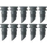 GARDENA Afsluitdop 4,6 mm (3/16") sluiting Zwart, 1323-20, 10 stuks