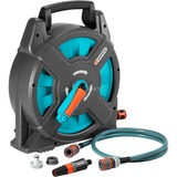 GARDENA Classic slangenbox 15 set in doos slanghaspel Grijs/turquoise, 2662-20, 15 m