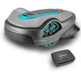 GARDENA smart SILENO life 1250 robotmaaier Grijs/turquoise, 19115-26, 1250 m², Li-ion accu inbegrepen