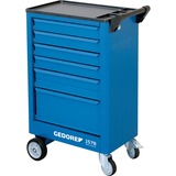 GEDORE Gedo Werkzeugwagen mit 6 Schubladen 1578 gereedschapswagen blauw/zwart