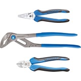 GEDORE Tangenset S 8393 Blauw/zwart, 3-delig