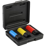 GEDORE red 3-delige slagmoerdopsleutelset 1/2" R63043003 Rood/zwart, 17 - 21 mm