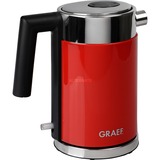 Graef Waterkoker WK 403 Rood/roestvrij staal, 1 l