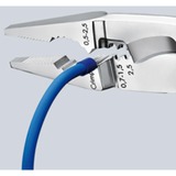 KNIPEX Elektronica-installatietang 13 92 200  Rood/blauw