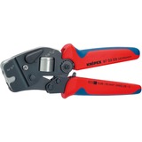 Knipex Zelfinstellende krimptang met voorinvoering 975309 Vierkant-krimp automatisch, met openingsveer