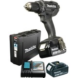 Makita Accu boormachine DDF482RFEB 18 Volt schroeftol Zwart, Accu inbegrepen