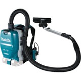 Makita Accu-rugzak Stofzuiger DVC261ZX15 blauw/zwart, Accu en oplader niet inbegrepen