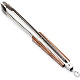 Petromax BBQ and Coal Tongs za2 grill bestek Roestvrij staal/houtkleur, 54 cm