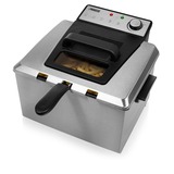 Princess 185000 Friteuse frituurpan Roestvrij staal/zwart, 5 liter
