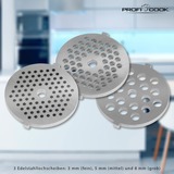 ProfiCook PC-FW 1173 Gehaktmolen vleesmolen Zilver