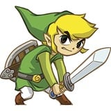 RoomMates Nintendo Zelda: Spirit Tracks muursticker Groen/geel