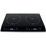 Steba Steb Doppel-Induktionskochf IK 750 sr/bk kookplaat Zwart/roestvrij staal