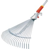 WOLF-Garten multi-star UC-M Verstelbare bladhark bladbezem Rood/geel