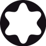 Wera 2067 Kraftform Micro TORX® HF schroevendraaier TX 6 Zwart/groen