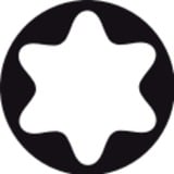 Wera 2067 Kraftform Micro TORX® HF schroevendraaier TX 8 Zwart/groen