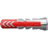 fischer DuoPower 10x50 plug Lichtgrijs/rood, 50 stuks