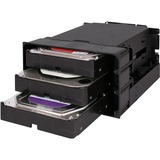 Icy Dock flexiDOCK MB830SP-B wisselframe Zwart