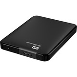 WD Elements Portable 1 TB externe harde schijf Zwart, WDBUZG0010BBK-WESN, Micro-USB-B 3.2 (5 Gbit/s)