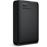 WD Elements Portable 5 TB externe harde schijf Zwart, WDBU6Y0050BBK-WESN, Micro-USB-B 3.2 (5 Gbit/s)