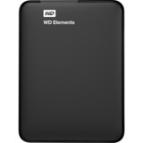 WD Elements Portable, 1 TB externe harde schijf Zwart, WDBUZG0010BBK-WESN, Micro-USB-B 3.2 (5 Gbit/s)