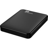 WD Elements Portable, 2 TB externe harde schijf Zwart, WDBU6Y0020BBK-WESN, Micro-USB-B 3.2 (5 Gbit/s)
