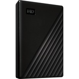 WD My Passport 5 TB externe Harde schijf Zwart, WDBPKJ0050BBK-WESN, Micro-USB-B 3.2 (5 Gbit/s)