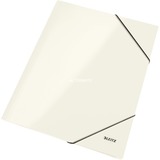 Leitz WOW 3-klepsmap karton Wit