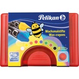 Pelikan Waskrijtjes 665/8 WF, 8 kleuren set