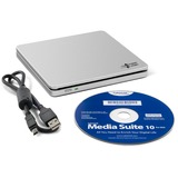 HLDS GP70NS50 externe dvd-brander Zilver, M-Disc	