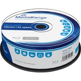 MediaRange BD-R 25 GB blu-ray media 4x, 25 stuks, Retail