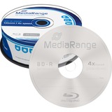 MediaRange BD-R 25 GB blu-ray media 4x, 25 stuks, Retail