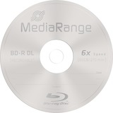MediaRange BD-R Dual Layer 50 GB, Cake 25 blu-ray media 6x speed