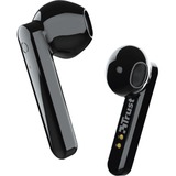 Trust Primo Touch Bluetooth Wireless Earphones hoofdtelefoon Zwart, 23712, Bluetooth