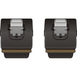 DeLOCK Mini SAS SFF-8087 > mini SAS SFF-8087 kabel Rood/zwart, 0,5 meter