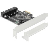 PCI Express Card to 2 x internal USB 3.0 Pin Header controller