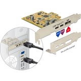 DeLOCK PCIe USB 3.1 Gen2 Type-C PCI Express Card usb-controller 