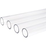 Alphacool Eisrohr 16/13mm PETG HardTube 60cm buis Transparant, 4 stuks