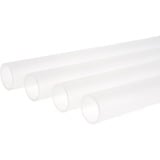Alphacool Eisrohr 16/13mm Plexi (PMMA) HardTube satin 80cm buis Transparant, 4 stuks