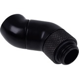 Alphacool Eiszapfen Angled Adaptor Double-45 graden aansluiting Zwart