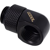 Alphacool Eiszapfen L-connector aansluiting Zwart