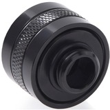 Alphacool Eiszapfen PRO 16 mm HardTube Fitting G1/4 - Deep Black verbinding Zwart, 6 stuks