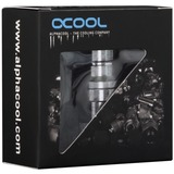 Alphacool Eiszapfen quick release koppeling G1/4 IG Chroom