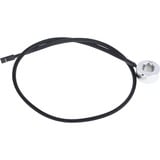 Alphacool Eiszapfen temperatuursensor G1/4 IG/IG met AG-adapter Chroom