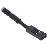 Alphacool Eiszapfen temperatuursensor G1/4 IG/IG met AG-adapter Chroom