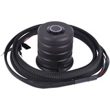 Alphacool Powerbutton met push-button 19mm red lighting - deep black schakelaar Zwart, Rode LED