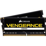 Corsair 16 GB DDR4-3200 Kit werkgeheugen Zwart, CMSX16GX4M2A3200C22, Vengeance