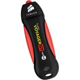 Corsair Flash Voyager GT USB 3.0 256 GB usb-stick Zwart/rood, USB 3.0